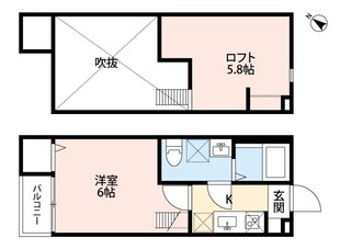 TRISTINA 柏の物件間取画像